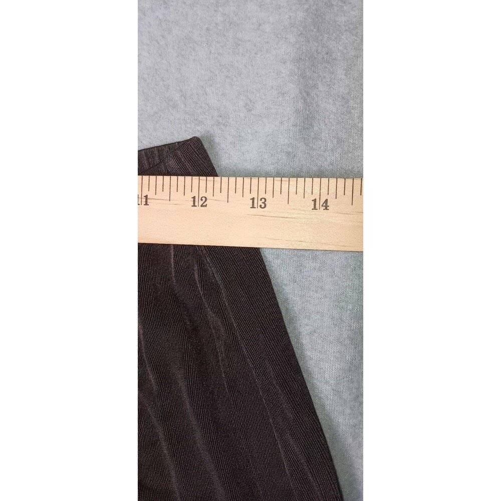 Chicos Travelers Slinky Pants Womens Size 1 Chocolate Brown Travelers Collection - Picture 6 of 10
